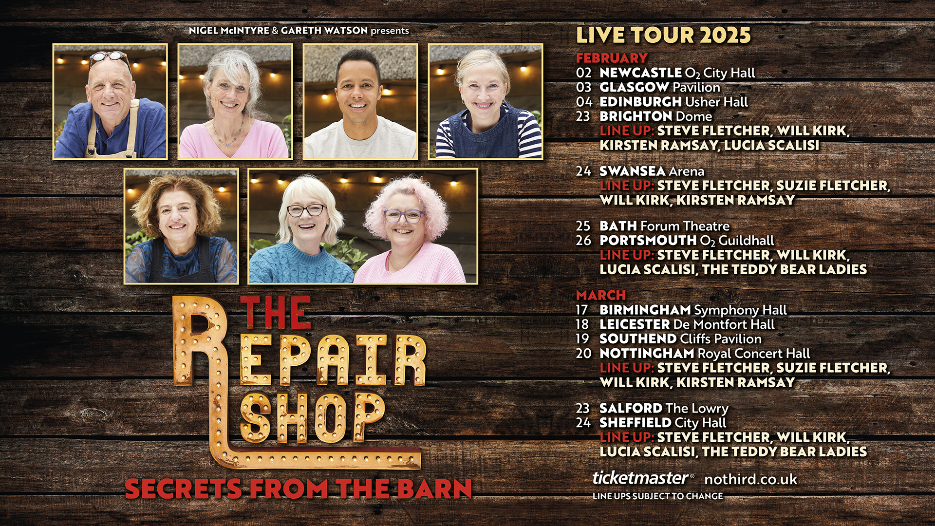 The Repair Shop Live Tour 2025