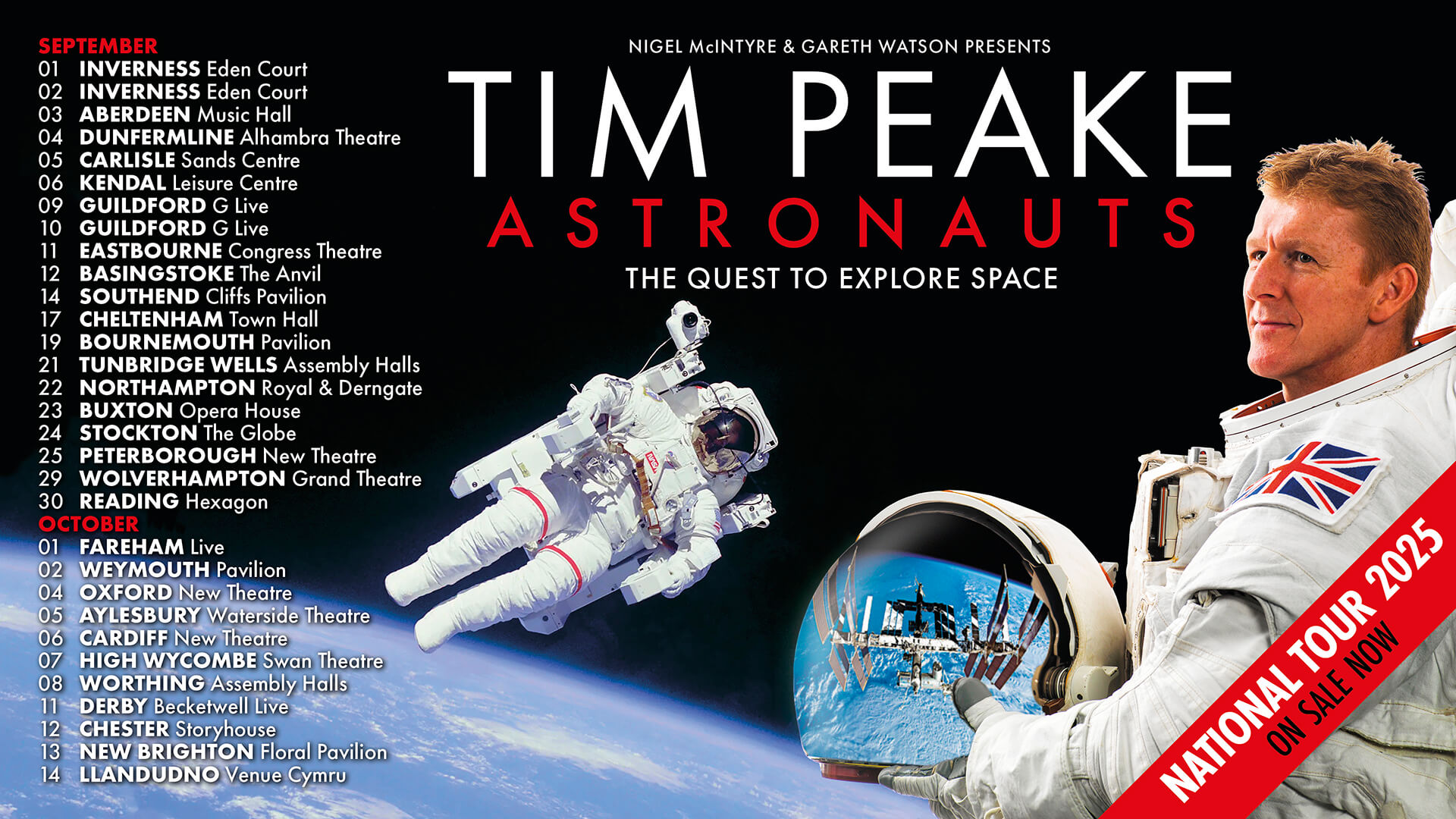 Tim Peake Astronauts: The Quest To Explore Space