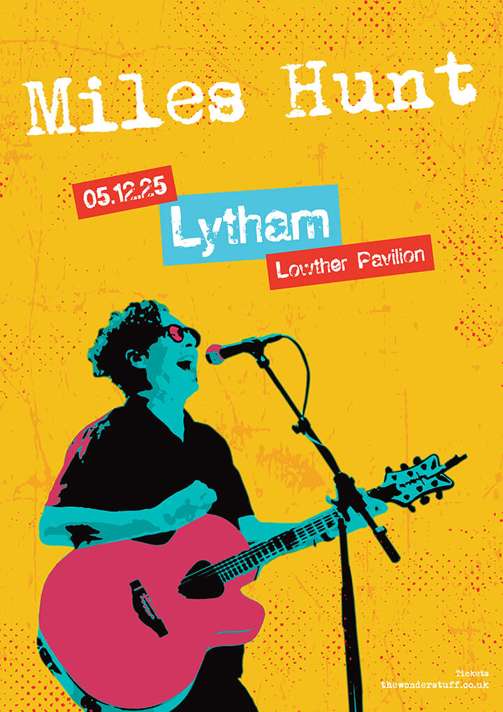 Miles Hunt of The Wonder Stuff (Acoustic)