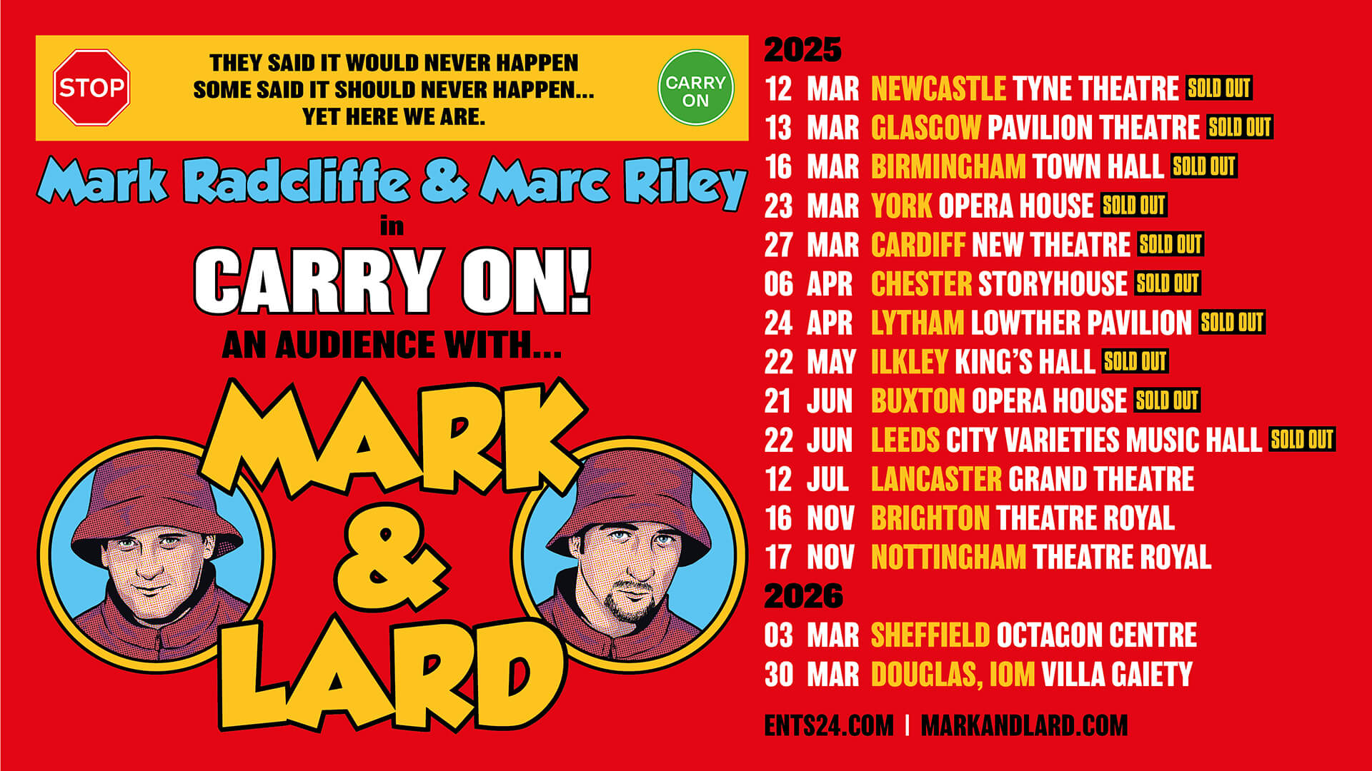 An Audience with Mark Radcliffe & Marc Riley